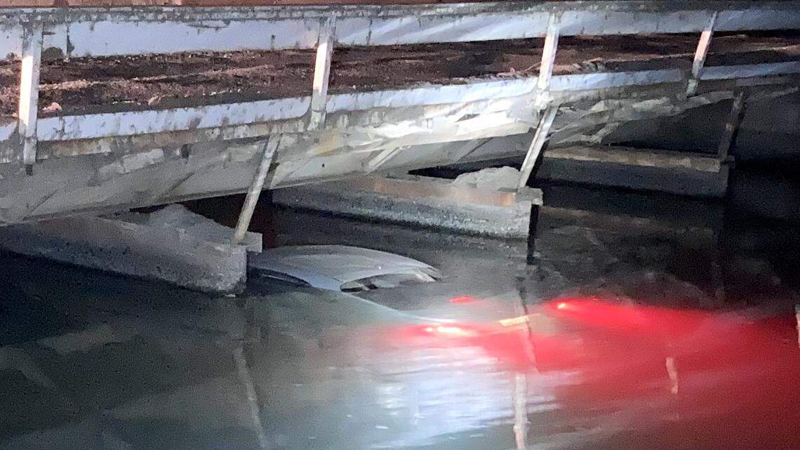 A mother was arrested on suspicion of DUI after crashing into a canal with her three children outside of Hughson.