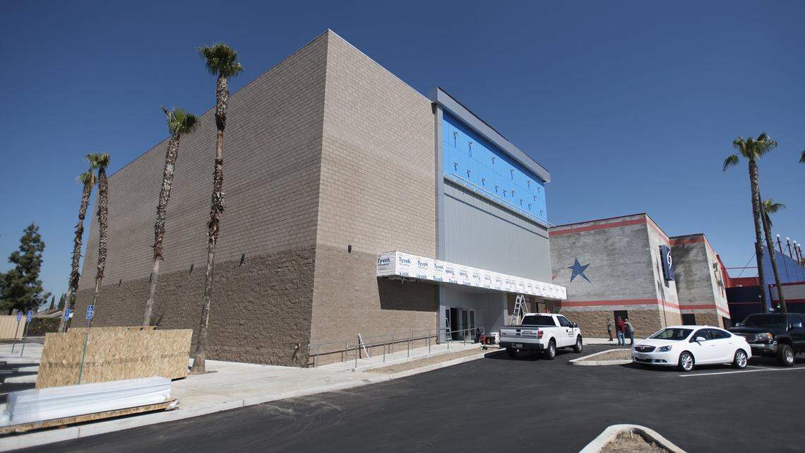 The new Galaxy IMAX theater in Riverbank, Calif., on Thursday, March, 17, 2016. 