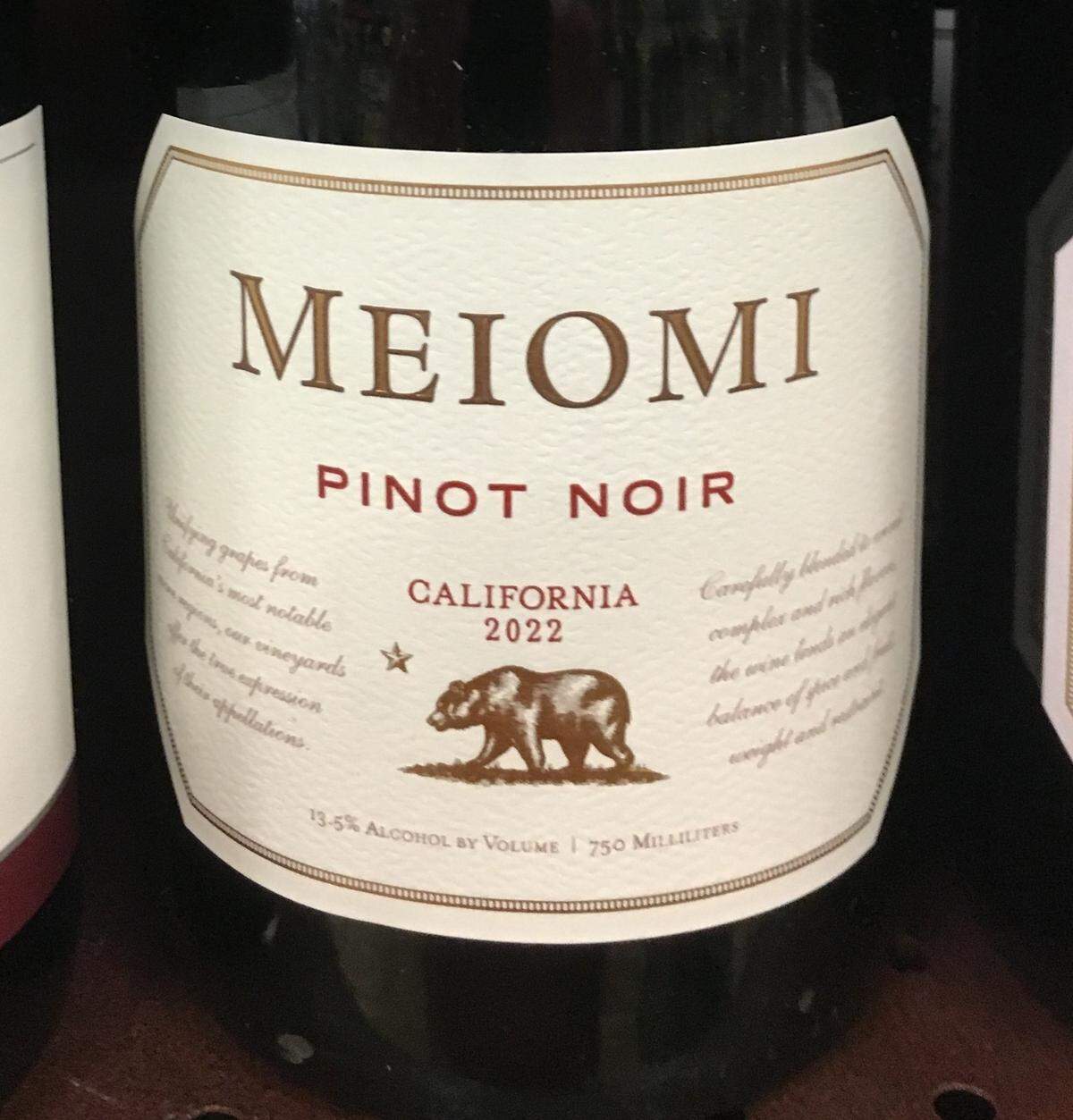 Meiomi was one of six labels acquired in June 2025 by The Wine Group, based in Livermore, Calif.
