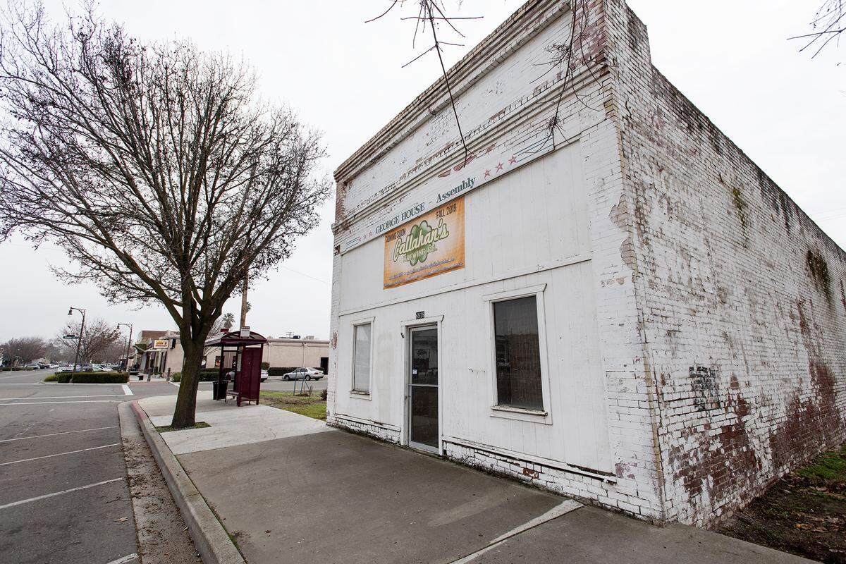Future site of Callahan’s Brewing Co. in Hughson, Calif., on Wednesday, Jan. 8, 2020.