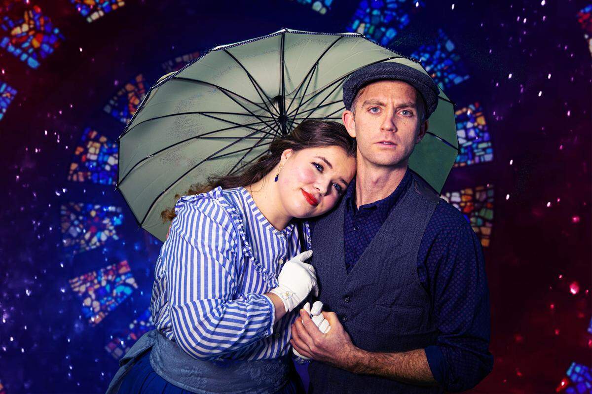 Darby Schmidt and Chad Somers star in Opera Modesto’s production of “Annabel.”
