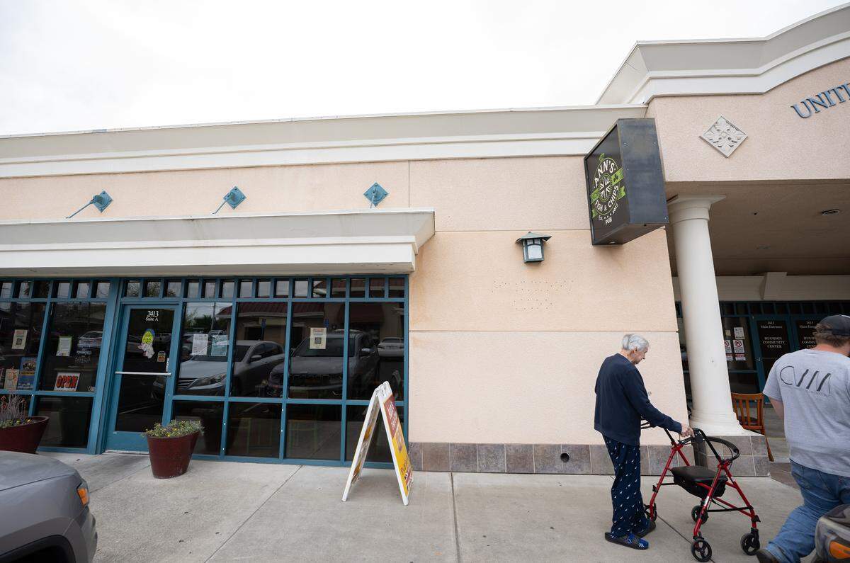 Ann’s Fish & Chips on Third Street in Hughson, Thursday, April 17, 2025.