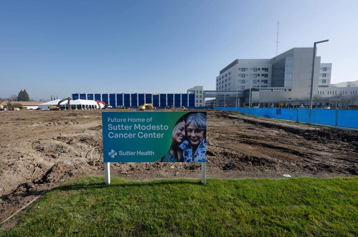 Construction has begun on Sutter Health’s Advanced Cancer Center and Care Complex next to Memorial Medical Center in Modesto. It is expected to open in 2029. 