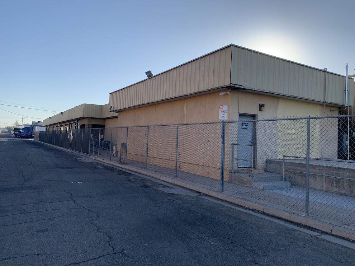 Pictured is the building at 680 D St. in Turlock where an indoor grow of nearly 4,000 marijuana plants and other drugs were found.