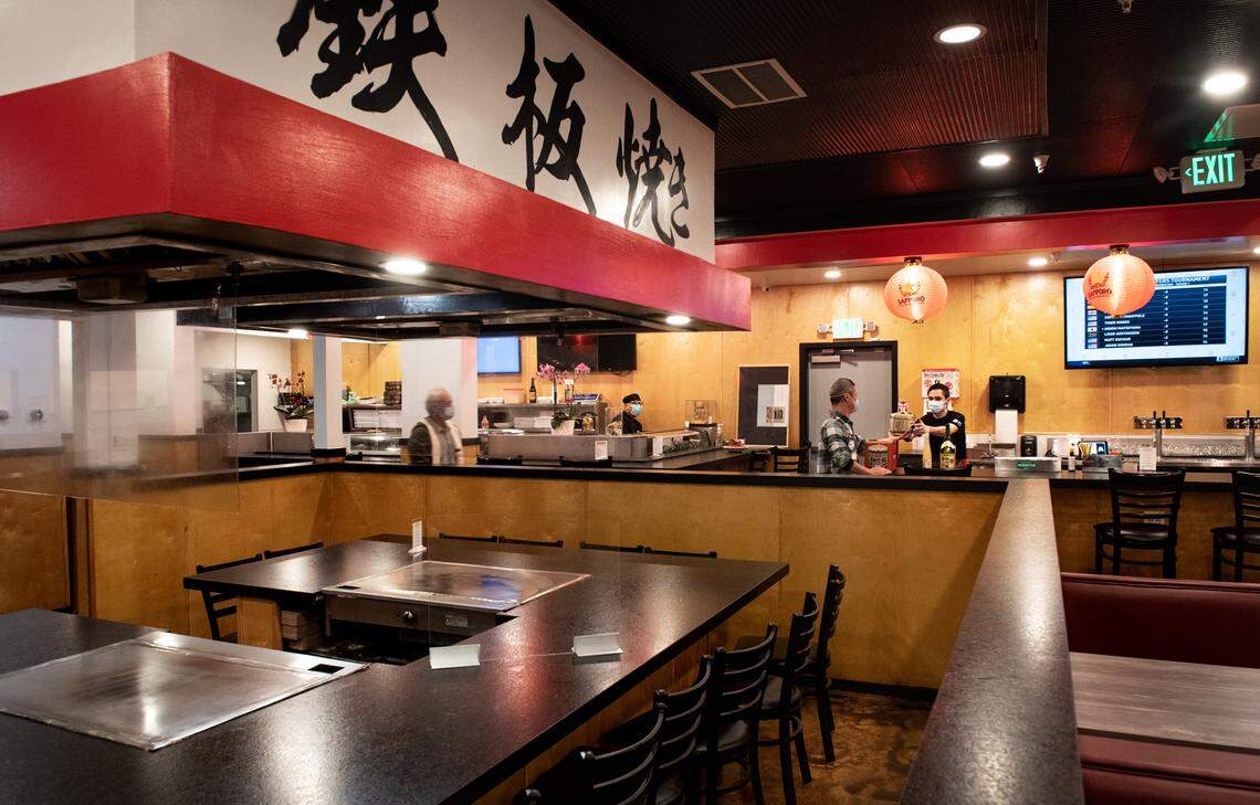 Torii Japanese Restaurant at Century Center in Modesto, Calif., on Thursday, Nov. 12, 2020.