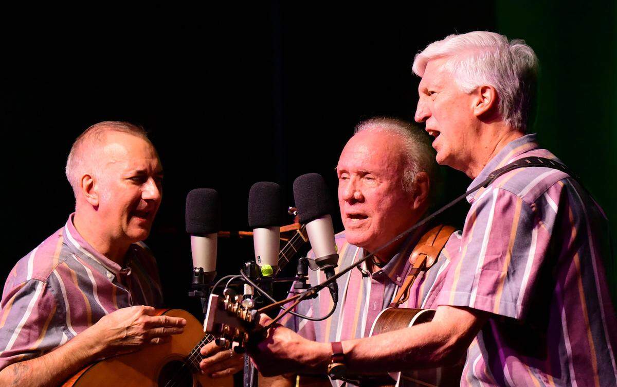 The Kingston Trio will appear at the Gallo Center for the Arts.