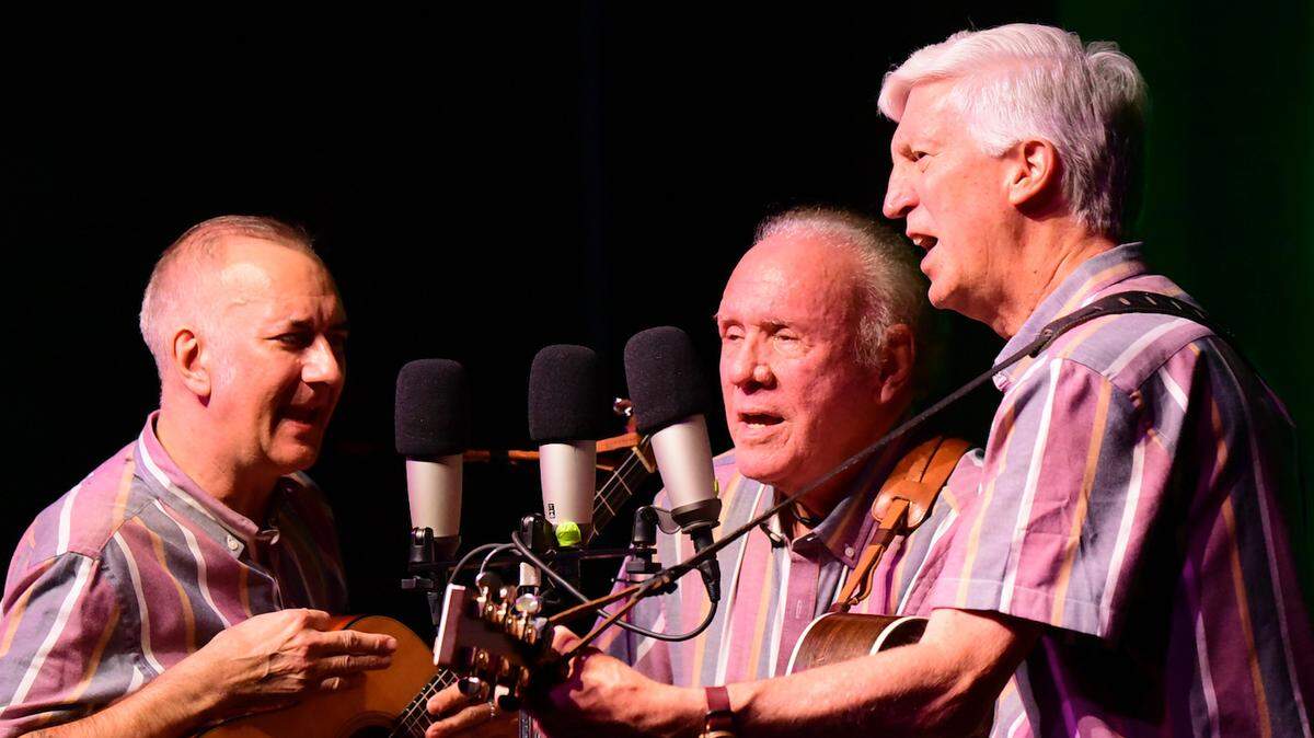 The Kingston Trio will appear at the Gallo Center for the Arts.