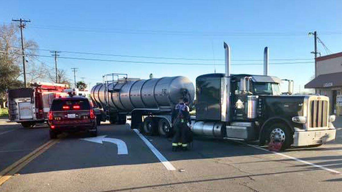 Turlock Fire responded to a vehicle vs. pedestrian accident on Lander Ave near Greenway on Monday evening March 11, 2019. One Patient was transported with major injuries.