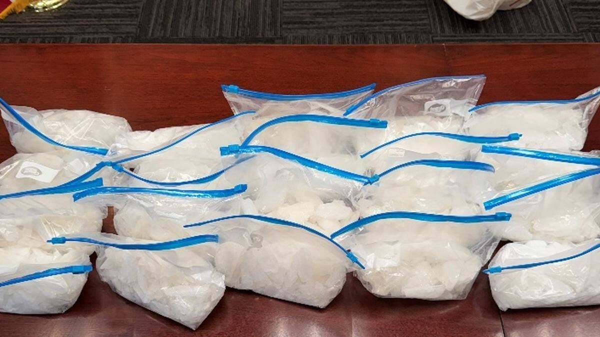 Authorities seized 16 packages containing more than 27 kilograms (61 pounds) of cocaine during a July 10 traffic stop on Highway 99 in Madera County, according to federal prosecutors.