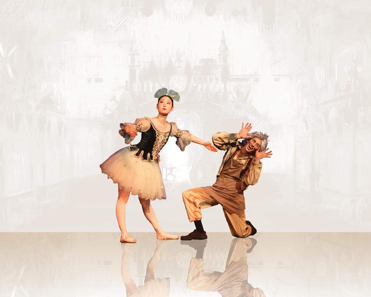 Noelle Im and Aaron Gulevich will perform in Central West Ballet’s “Coppelia.”