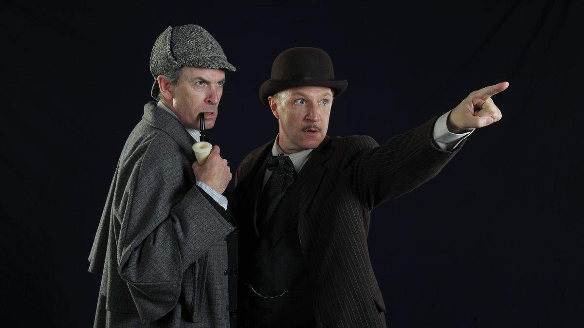 Jerry Lloyd and Daniel Harray star in “Baskerville” for Sierra Rep.