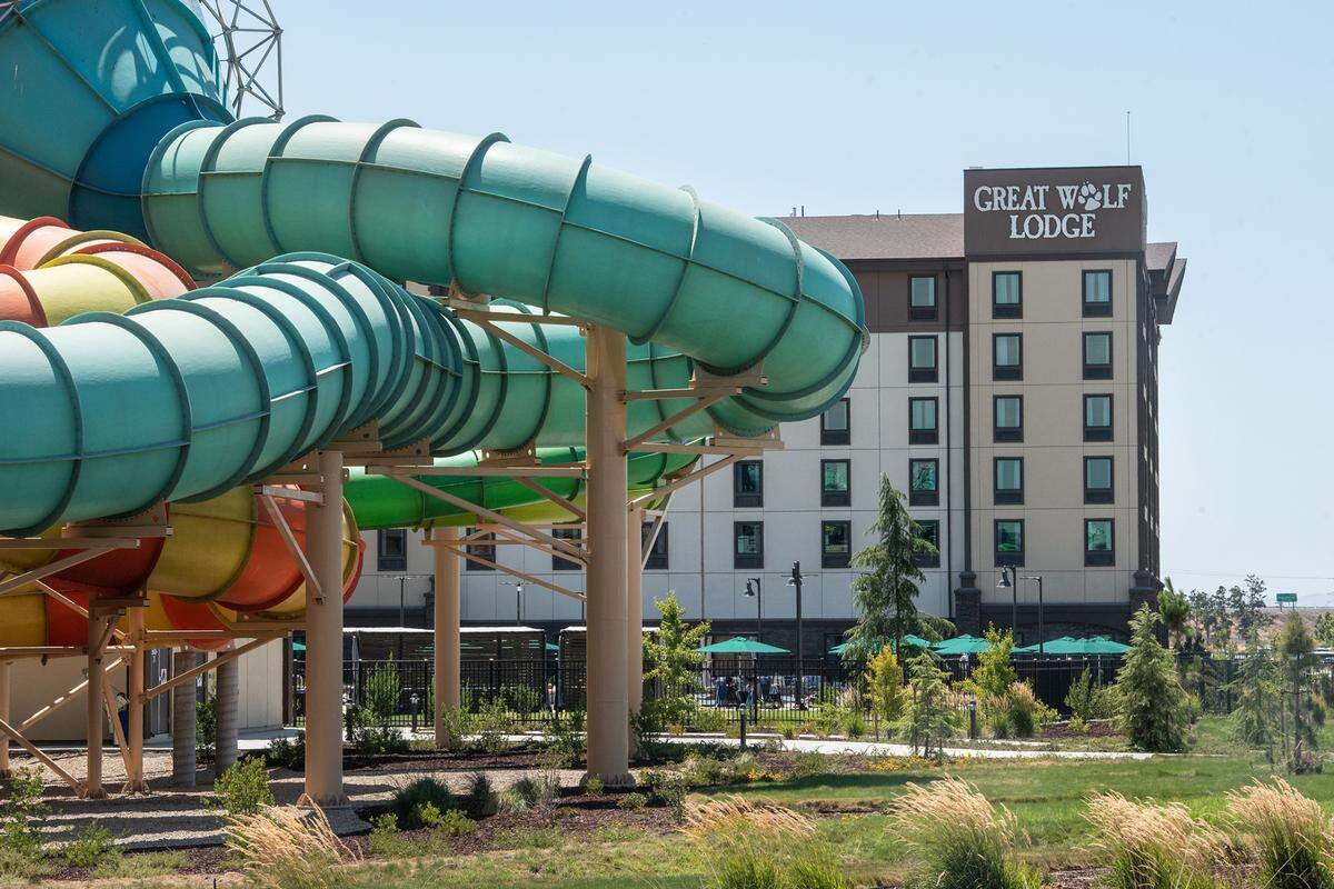 Great Wolf Lodge resort in Manteca, Calif., on Tuesday, June 29, 2021.