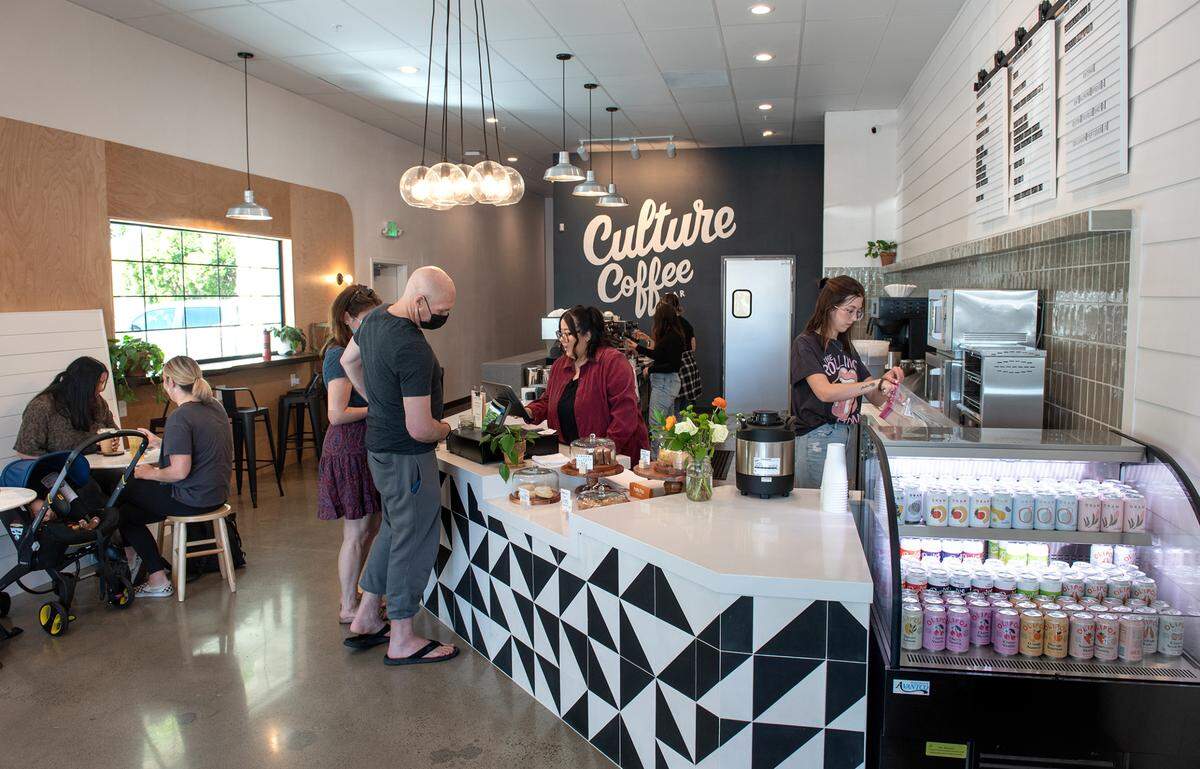 Culture Coffee Bar on McHenry Avenue in Modesto, Calif., on Tuesday, March 22, 2022.