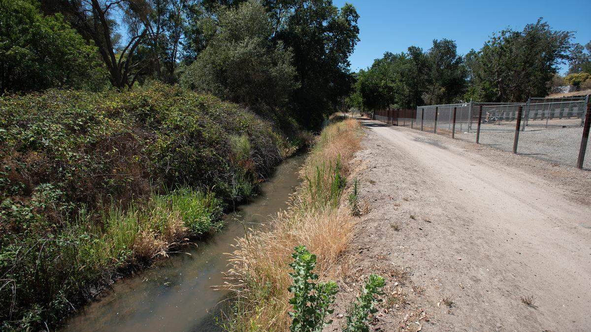 Old Colony Road in Oakdale, Calif., on Thursday, July 14, 2022.