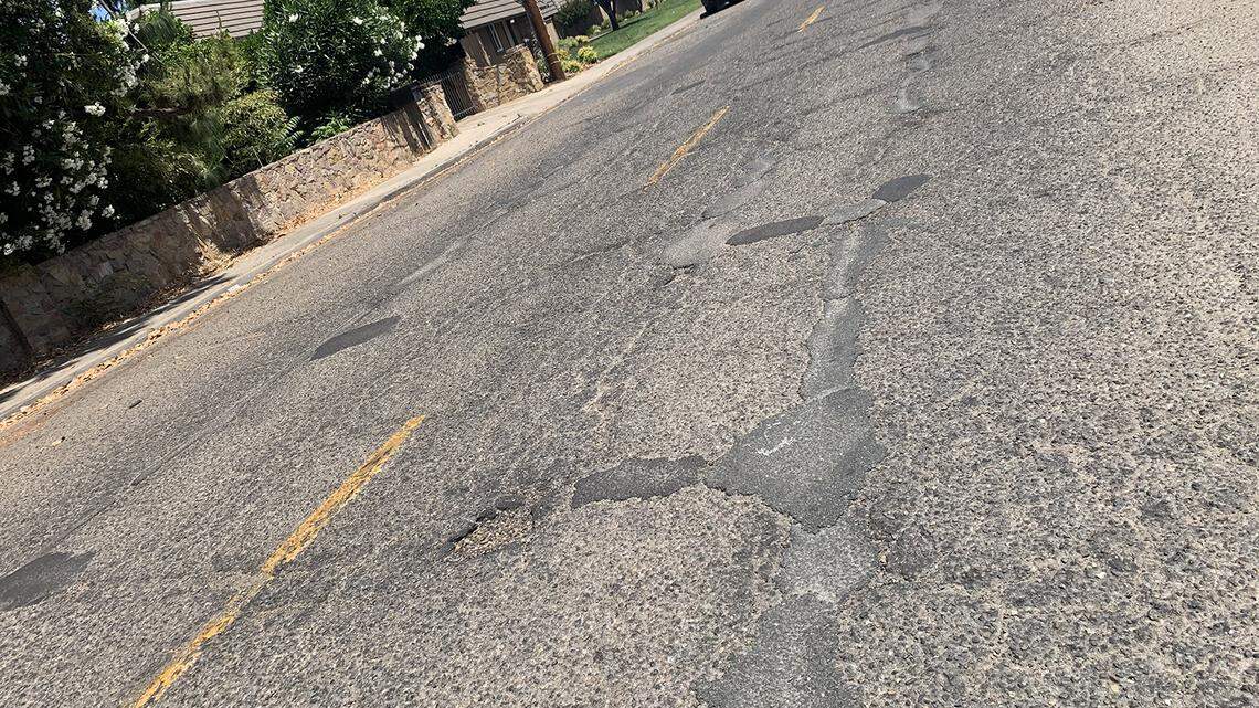 Wayside Drive between Geer Road and Olive Avenue in Turlock, Calif. on Friday, May 14, 2021.