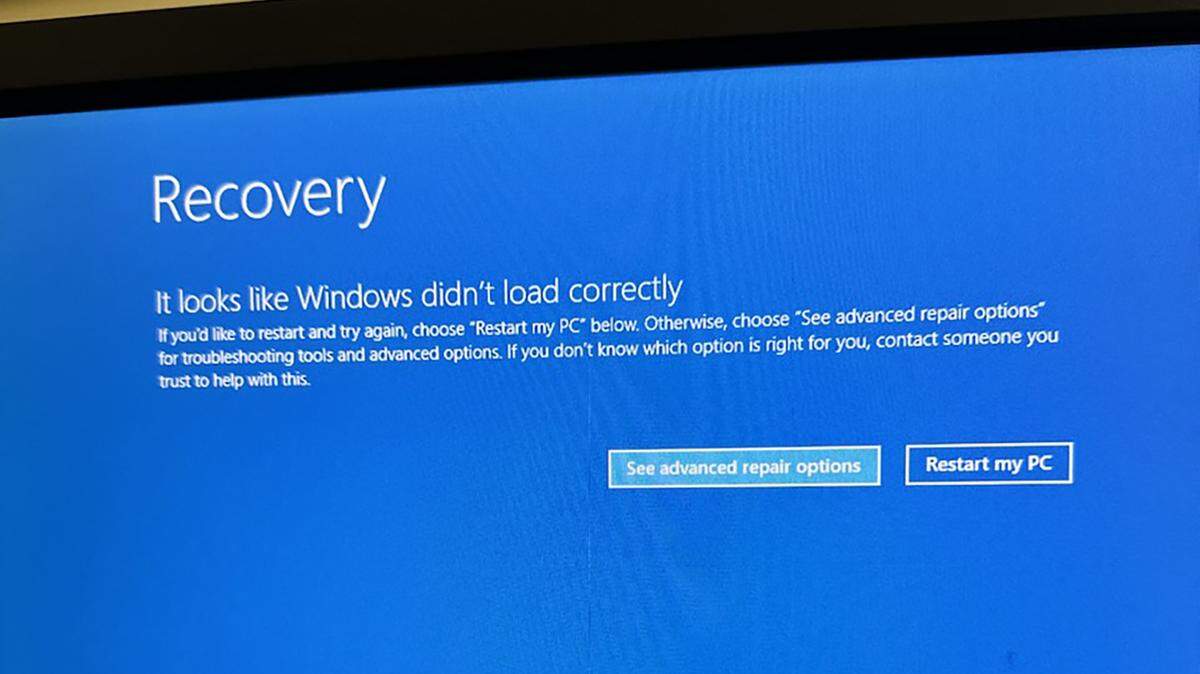 Modesto Councilman Nick Bavaro said this is what he got when he tried to log onto his city computer about 9 a.m. Friday at Tenth Street Place, the city-county government center in downtown.