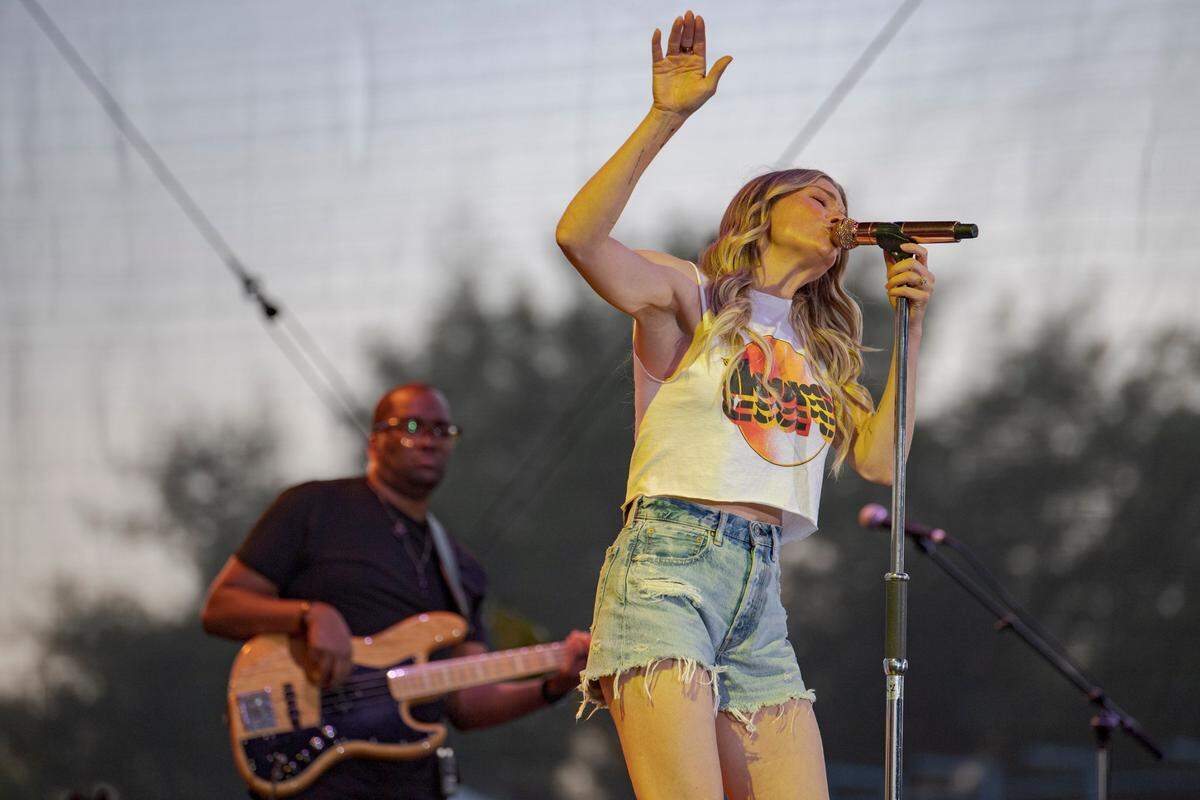 LeAnn Rimes performs at the 2023 California State Fair. She will play a show at the Gallo Center in Modesto.