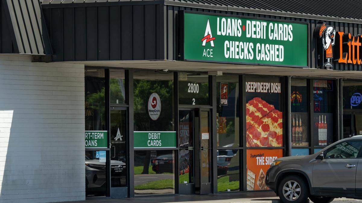 ACE Cash Express on McHenry Avenue in Modesto, Monday, May 11, 2026. 