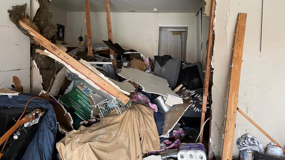 A 10-year-old girl was injured when a car crashed through the garage of her family’s home in Modesto on Saturday afternoon, Feb. 25, 2023.