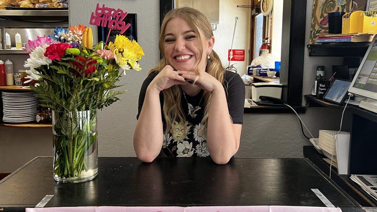 Bethany Borges is shown at work at Harvest Moon restaurant in downtown Modesto in this undated photo.