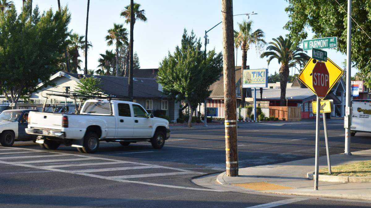 A female pedestrian was seriously injured when struck by a hit-and-run driver on McHenry Avenue at Fairmont on Tuesday morning, July 14, 2020, in Modesto CA.