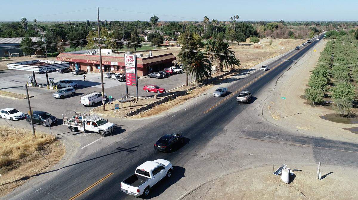 Grayson Road and Laird Street in Grayson, Calif., on August 24, 2022.