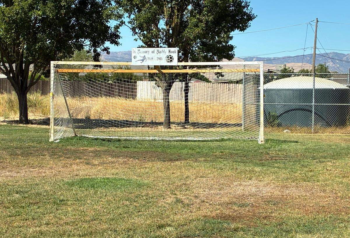 United Community Park soccer pitch in Grayson, Thursday, July 24, 2025.