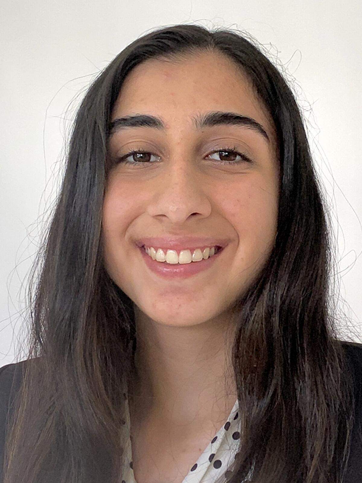 Rana Banankhah received an Outstanding Young Women award from the Stanislaus County Commission for Women in March 2022.
