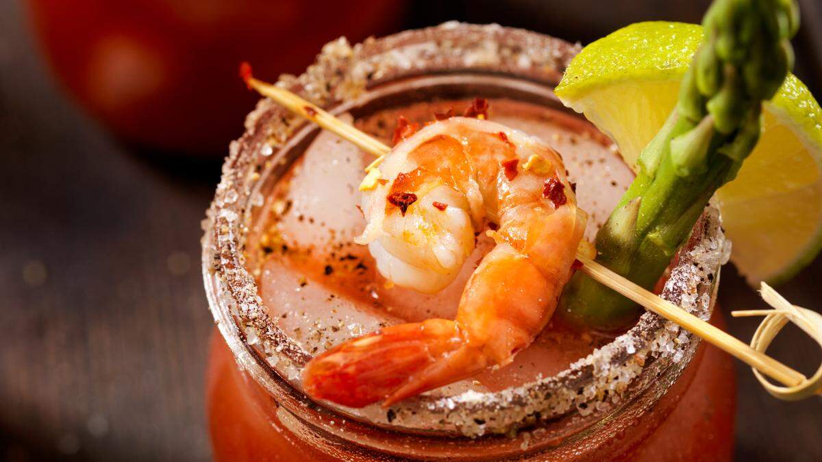 A bloody mary “with all the fixin’s” is one bartender’s suggested hangover remedy.