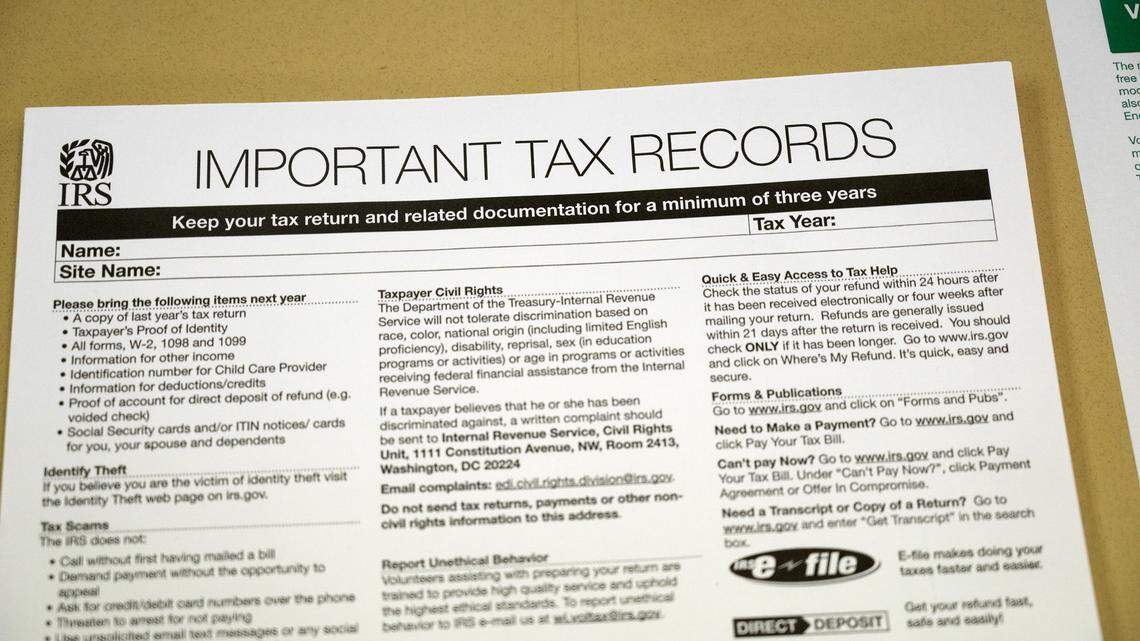 Volunteer Income Tax Assistance program (VITA) at the United Way office in Modesto, Calif. Not everyone in California has unusually high taxes, a new study says.