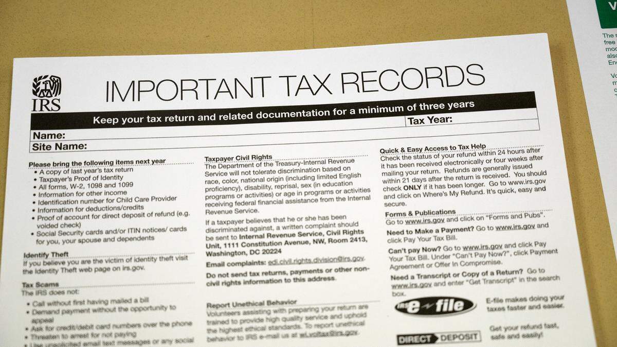 Volunteer Income Tax Assistance program (VITA) at the United Way office in Modesto, Calif. Not everyone in California has unusually high taxes, a new study says.