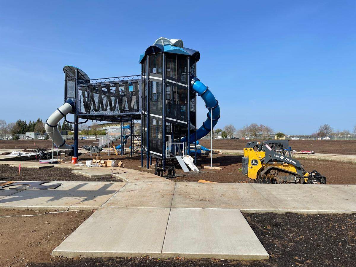 The expansion of Mary E. Grogan Community Park on Litt Road in north Modesto is expected to be finished by late summer or early fall.