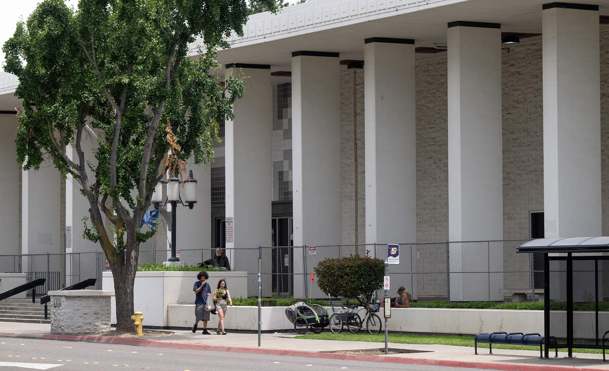 Modesto Library on I Street in Modesto, July 2, 2026.