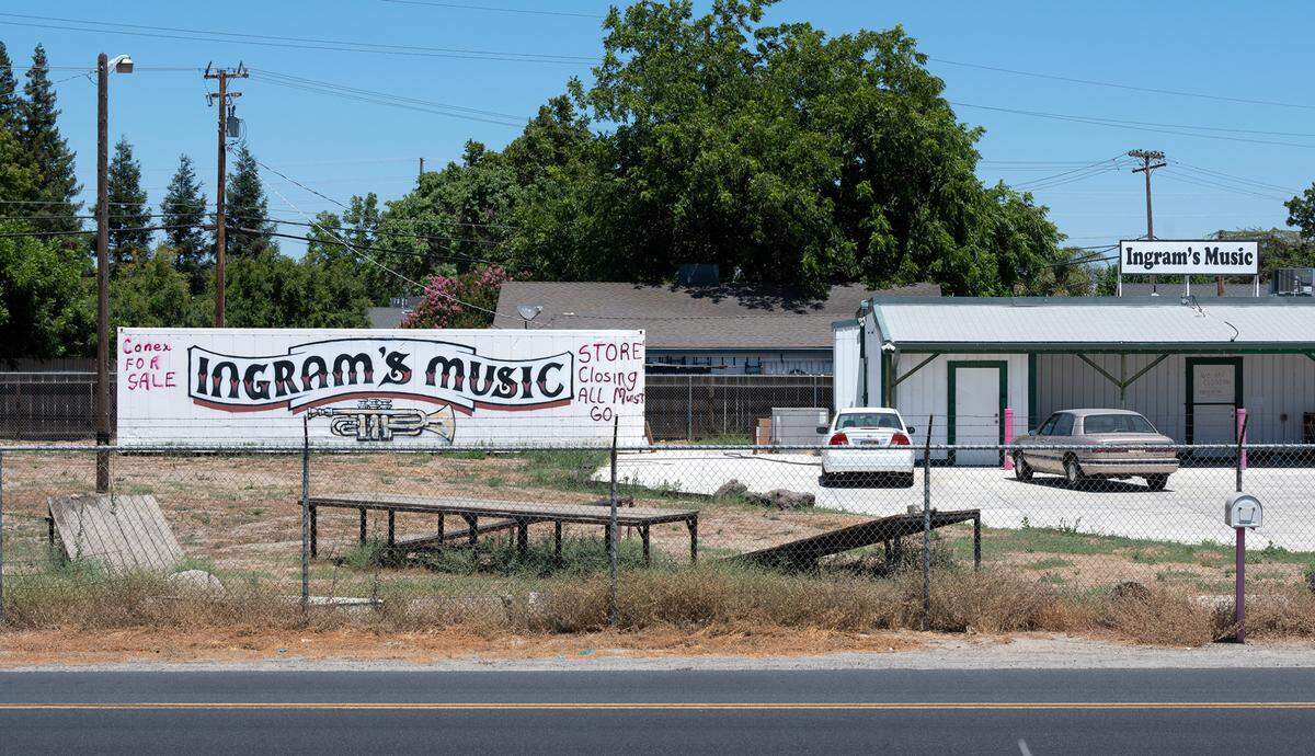 Ingram’s Music in Turlock, Calif., on Thursday, July 7, 2022.