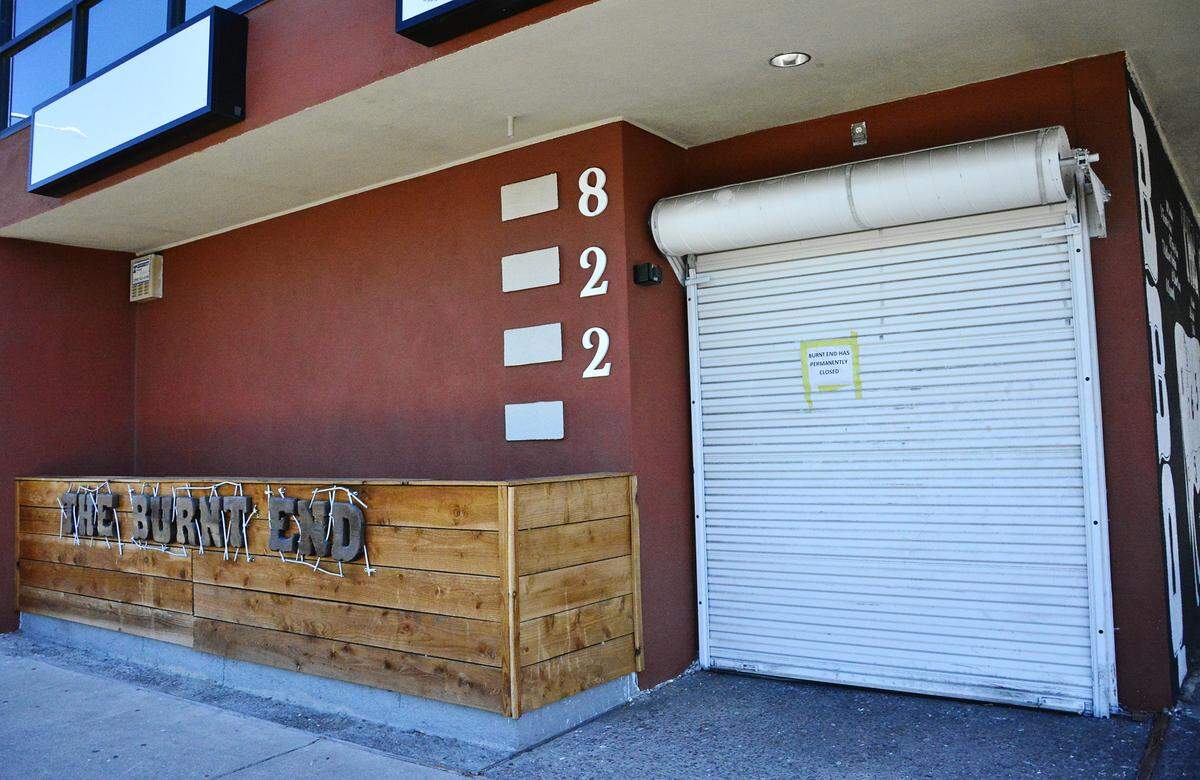 The Burnt End, which closed at the end of July, will be the new home of Tye Bauer’s third restaurant, and first in downtown Modesto. Pictured Aug. 31, 2019 in downtown Modesto, Calif.