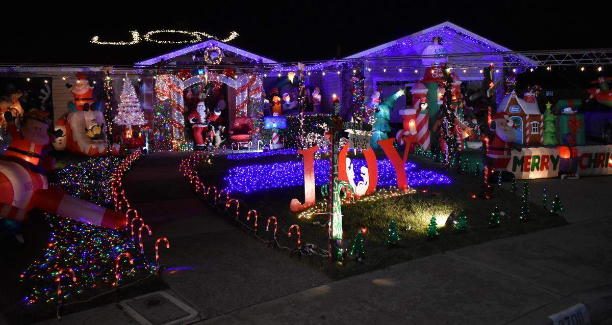 Spectacularly decorated homes and the Christmas Train make Oxford Court in Turlock a must-see for the holiday season