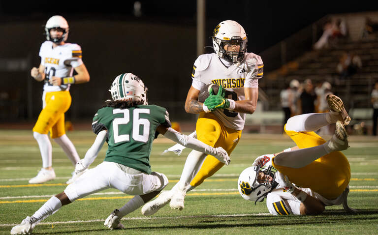 Pictures: Pitman and Hughson battle in Turlock