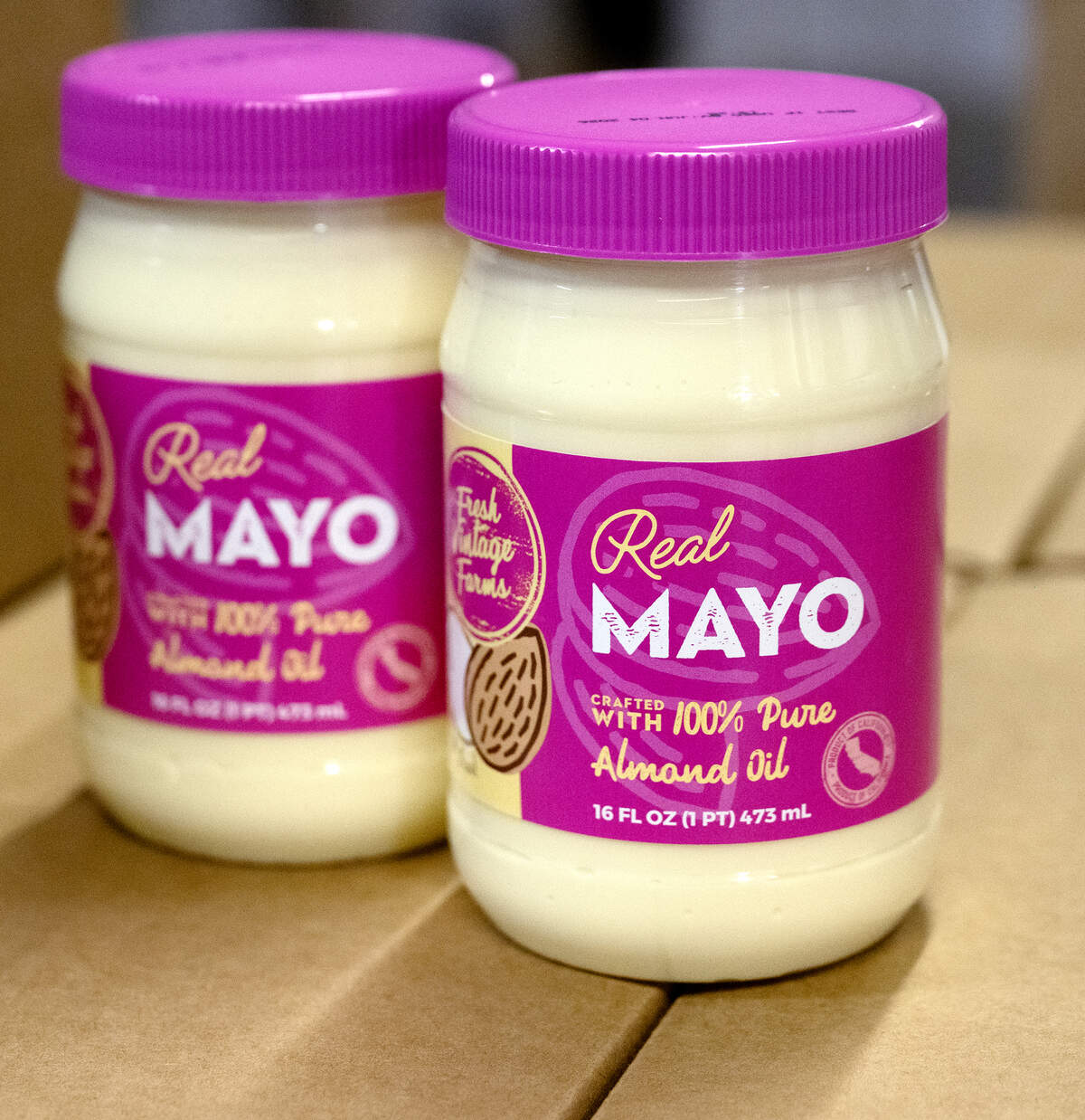 Fresh Vintage Farms mayonnaise. Photographed Tuesday, Sept. 16, 2025.