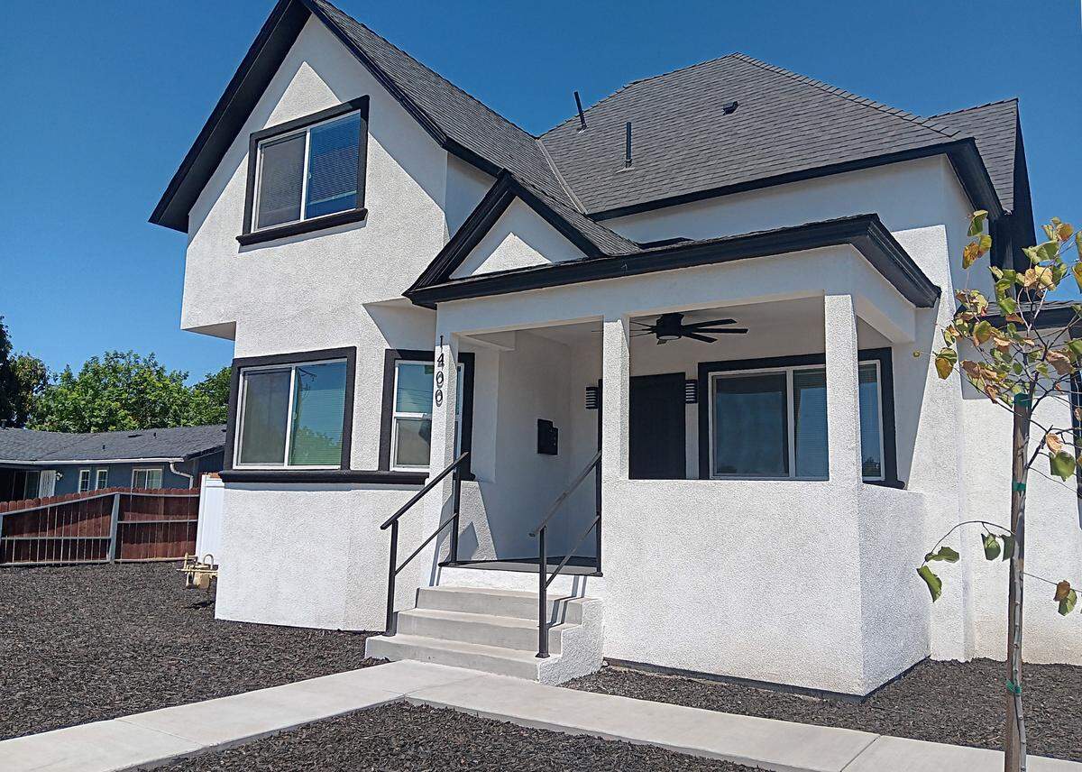 The former 1901 Victorian at Tully Road and Orangeburg Avenue has been rebuilt into modern home. One of its owners said the intent was to restore home to its former glory but that was too expensive. Home is for sale and listed for $624,999 on Zillow. The price includes the former garage that has been converted into a small.