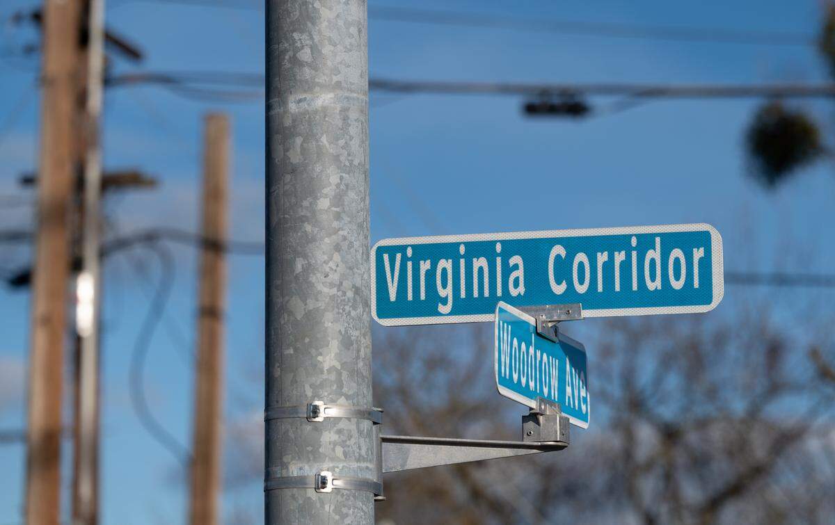The city expects construction to start this summer on an extension of the Virginia Corridor Trial in Modesto, Calif. Photographed Tuesday, Jan. 23, 2024.
