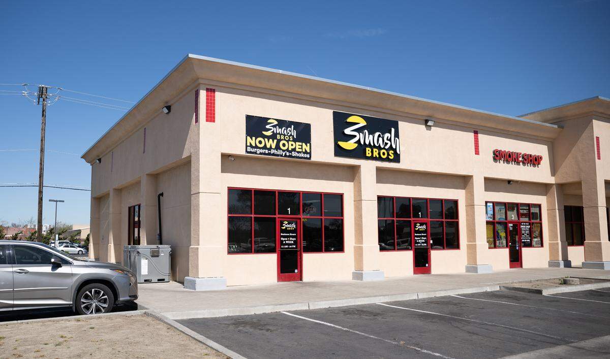 Smash Bros Burgers in Merced, Calif., Tuesday, March 25, 2025.