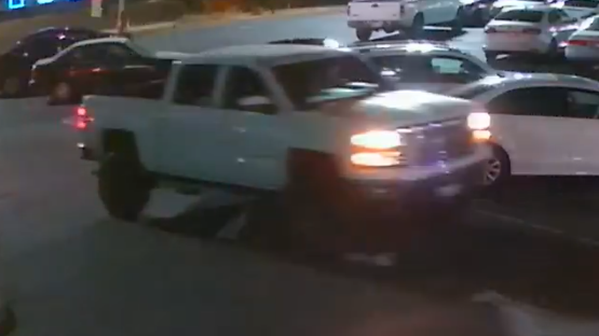Modesto Police are asking for the public’s help identifying this white Chevrolet Silverado and its driver involved in a fatal hit and run on McHenry Avenue on Sunday, Aug. 8