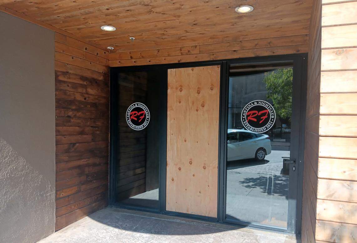 Rancho Fresco Nightclub was hit early Thursday. The thief took a laptop, cell phone, tablet and a couple of bottles of whiskey. Photographed in Modesto, Calif., Friday, Sept. 22, 2023.