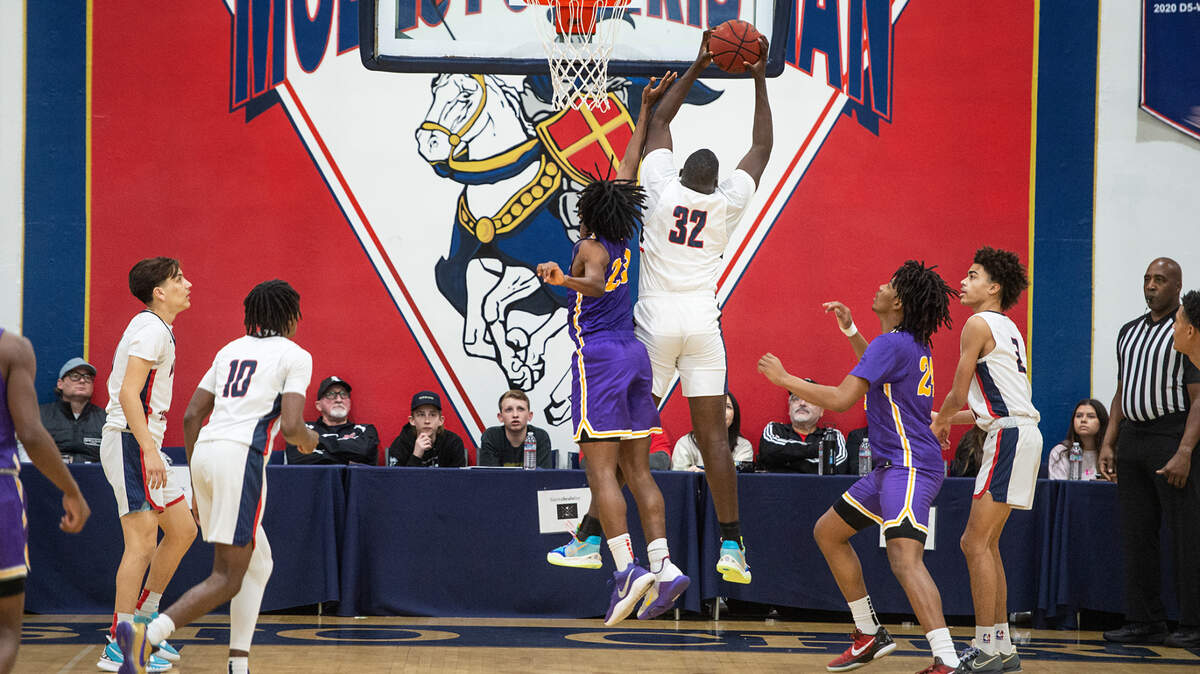 The Crusaders beat Durango of Nevada 77-62 to win the 21st Holiday Hoop Classic in Salida, Calif., on Thursday, Dec. 30, 2021.