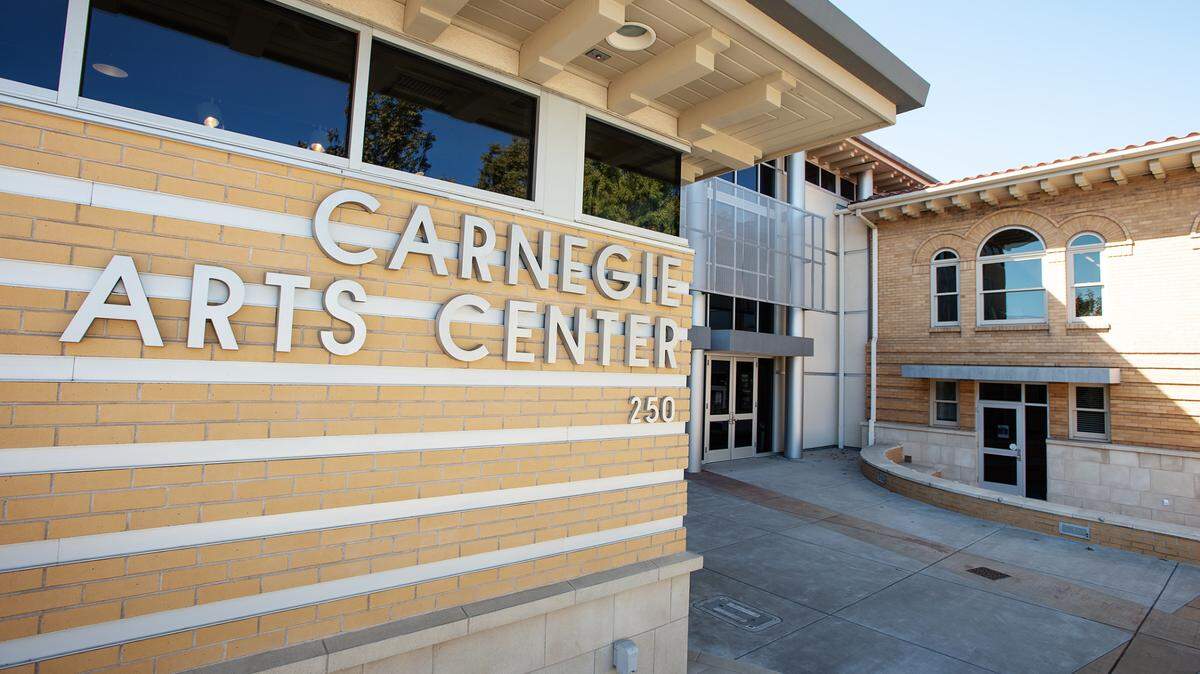 Carnegie Arts Center in Turlock, Calif., on Friday Oct. 23, 2020.