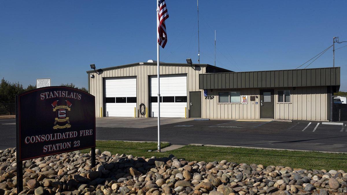 The Stanislaus Consolidated fire station on Yosemite Blvd. between Empire and Waterford pictured Friday October 25, 2019 is closing.