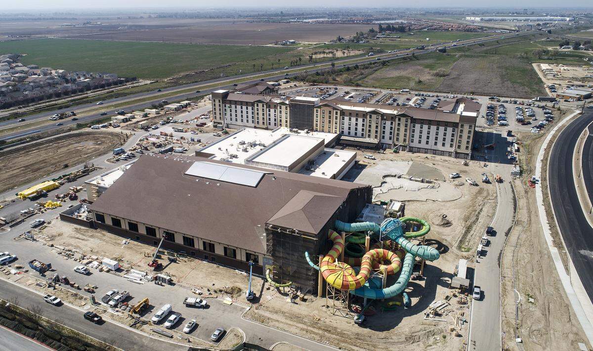 Great Wolf Lodge in Manteca, Calif., on Wednesday, March. 4, 2020.