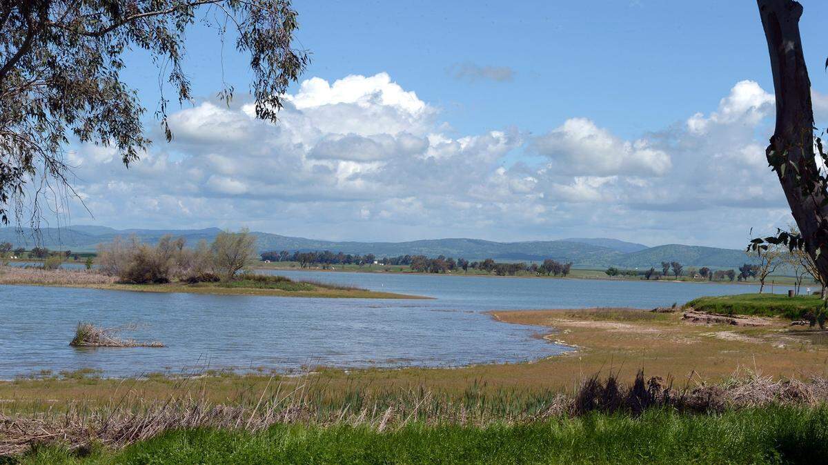 Woodward Reservoir near Oakdale is pictured in 2016. Authorities from the Stanislaus County Sheriff’s Office dive team recovered the body of a man Saturday at the reservoir.