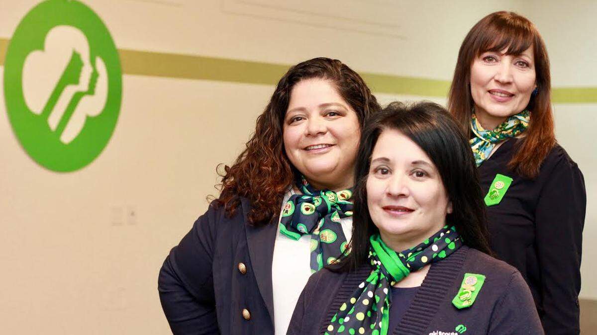Girl Scouts has hired, from left, Debbie Avila, Lisa Vasquez Alba and Zenaida Sanchez to build up the organization in and near Stanislaus County, CA. This was announced March 20, 2019.
