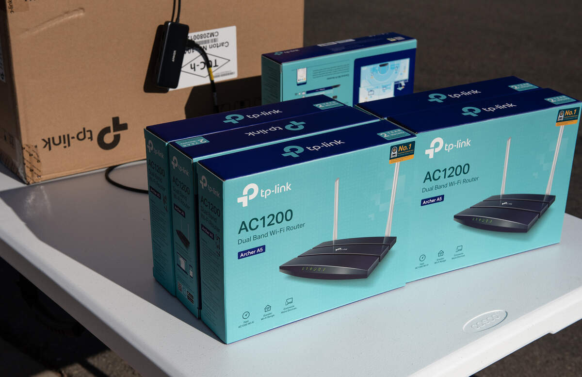 Patterson school district rolls out free internet amid COVID-19 in Patterson, Calif., on Friday, Jan. 15, 2021.